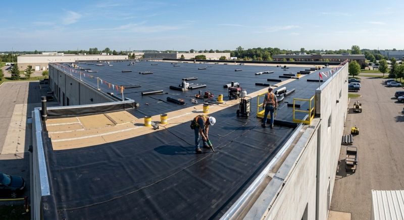 Epdm Roof Installation detail